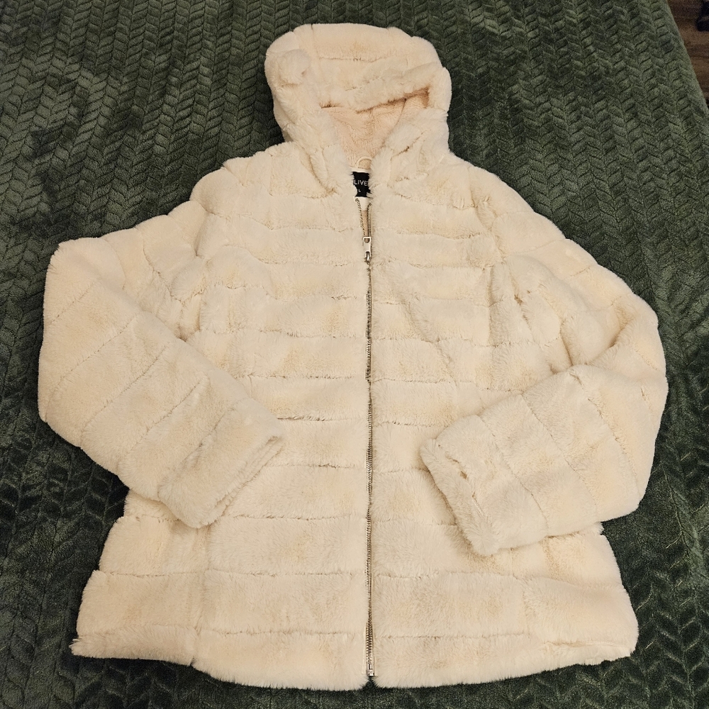 Bellivera Womens Faux Furr Coat